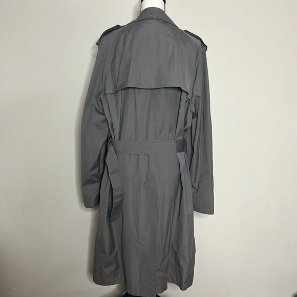 🧥Oversized EUC Women’s Gray Trench Coat - Picture 7 of 9